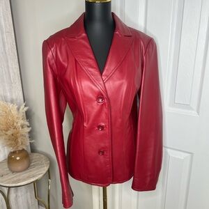 East 5th Women's Red Blazer Vintage